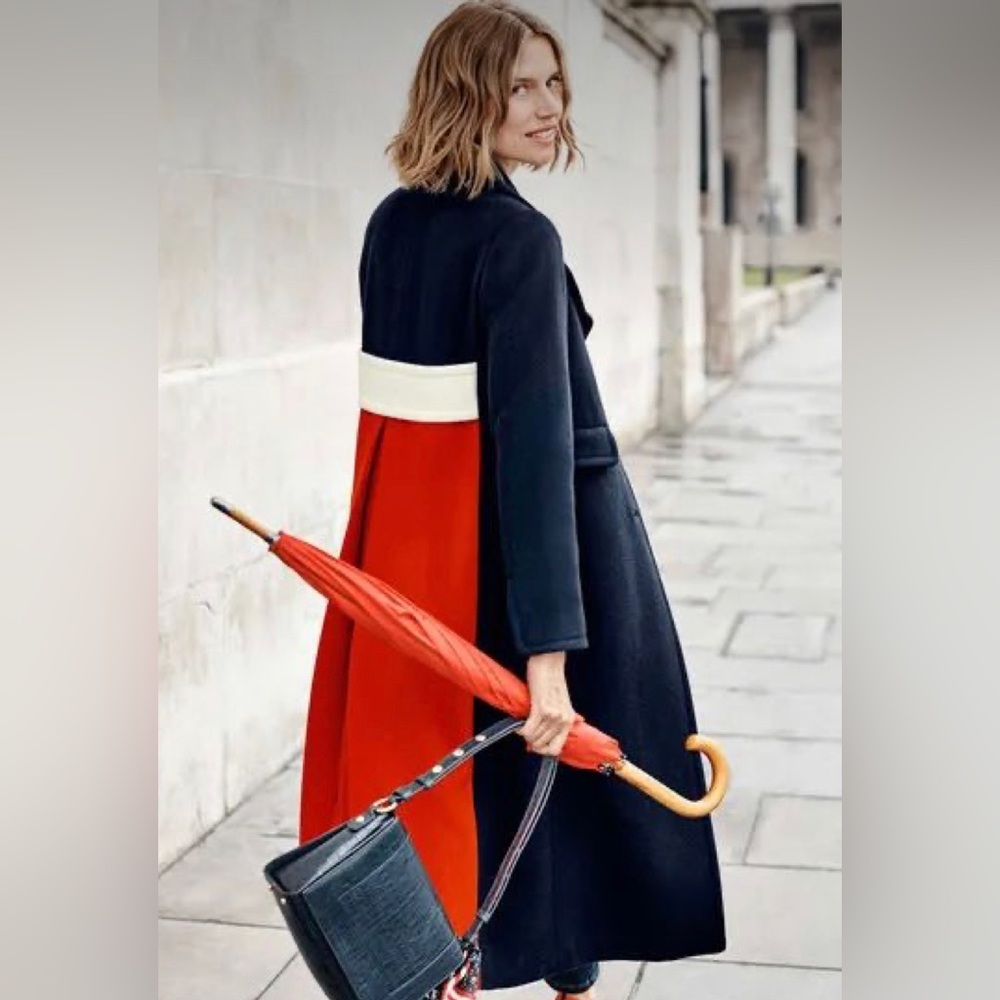 BODEN Farleigh Color Block Coat
